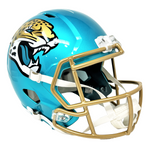 Trevor Lawrence Jacksonville Jaguars Signed Flash Replica Helmet Fanatics