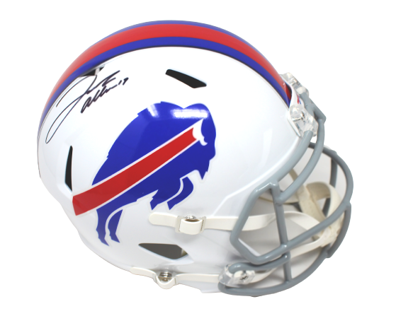 Josh Allen Autographed Buffalo Classic Full Size Replica Speed Football  Helmet - BAS