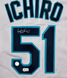 Ichiro Suzuki Seattle Mariners Signed Authentic Majestic Gray Jersey BAS