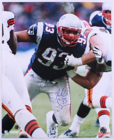 Richard Seymour New England Patriots Signed Autographed 16x20 Photo