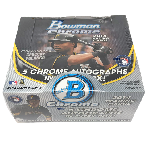 2014 Bowman Chrome Baseball Factory Sealed Jumbo Hobby Box w/ 5 Autos! Betts RC?