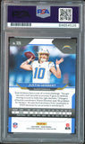 2020 Panini Prizm #325 Justin Herbert RC Rookie Chargers PSA/DNA Auto Authentic