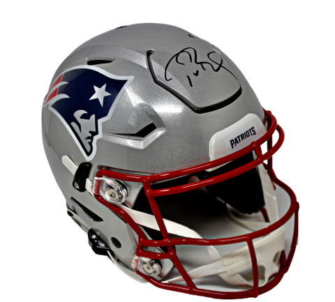 Tom Brady New England Patriots Signed Speed Flex Authentic Helmet Fanatics