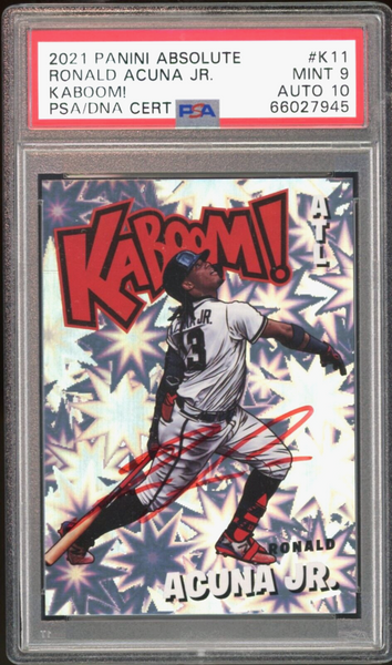 ゲームセンター・ゲームカード RONALD ACUNA JR Ronald Acuña Jr. - 2025 MLB Topps NOW® - Card 309