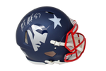 Rob Gronkowski New England Patriots Signed Full Size Authentic AMP Helmet JSA