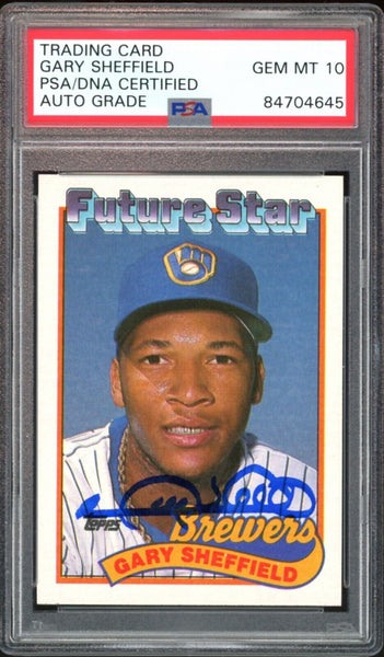 Auction Prices Realized Baseball Cards 1989 Topps Gary Sheffield