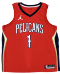 Zion Williamson New Orleans Pelicans Signed Jordan Brand Nike Jersey FANATICS