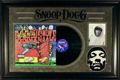 Snoop Dogg Doggystyle Signed Autograph Vinyl Album Custom Designed Frame JSA