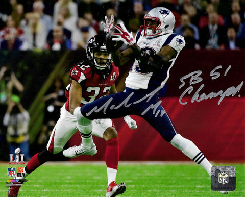 Malcolm Mitchell New England Patriots Signed Autographed SB Champs 8x10 Photo