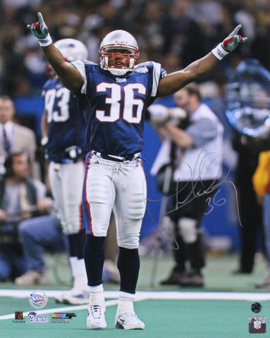 Lawyer Milloy New England Patriots Signed Autographed 16x20 Photo