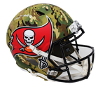 Antonio Brown Tampa Bay Buccaneers Signed Full Size Camo Replica Spd Helmet JSA