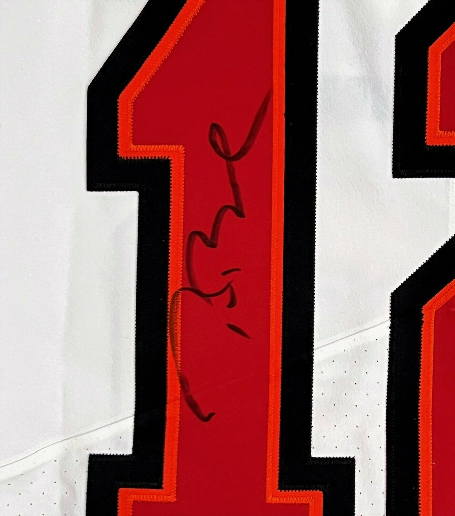 Tom Brady Tampa Bay Buccaneers Autographed Red Nike Elite Jersey