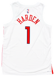 James Harden 76ers Signed Authentic Nike White City Edition Swingman Jersey BAS