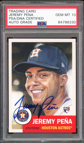 Jeremy Pena 2022 Topps Now Rookie Card #RC-5 BGS 10 Pristine