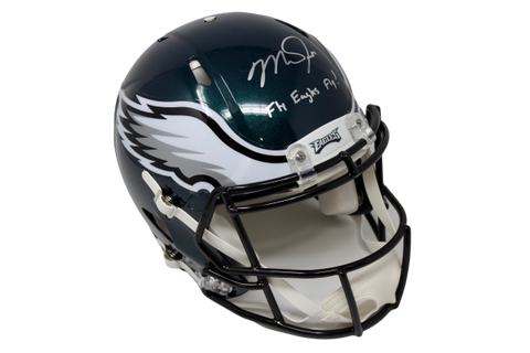 Mike Trout Philadelphia Eagles Signed Speed Authentic Helmet "Fly Eagles" MLB