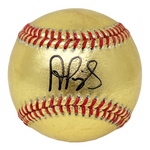 Albert Pujols St. Louis Cardinals Signed Gold Official MLB Baseball BAS Beckett
