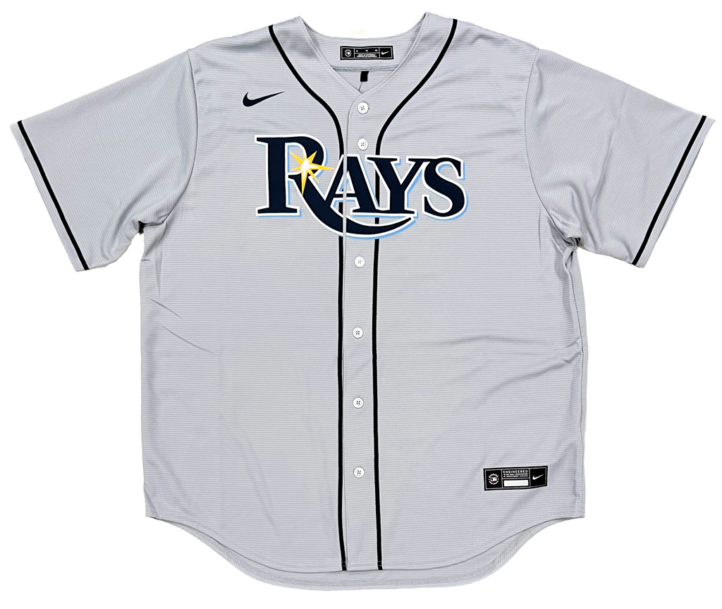Wander Franco Tampa Bay Rays Signed Authentic Nike Gray Jersey USA SM –  Diamond Legends Online
