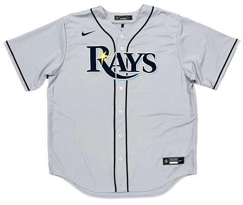 Wander Franco Tampa Bay Rays Signed Authentic Nike Gray Jersey USA SM –  Diamond Legends Online