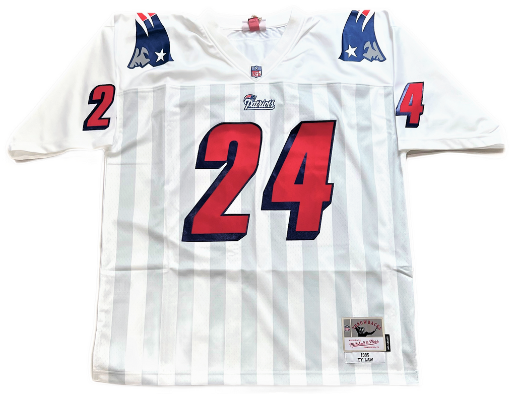 Ty law signed deals jersey