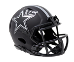 Amari Cooper Dallas Cowboys Signed Authentic Eclipse Mini Helmet JSA Witness