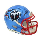 Derrick Henry Tennessee Titans Signed Riddell Flash Mini Helmet BAS Witness