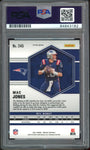2021 Panini Mosaic Prizm #245 Mac Jones RC On Card PSA/DNA Auto GEM MINT 10