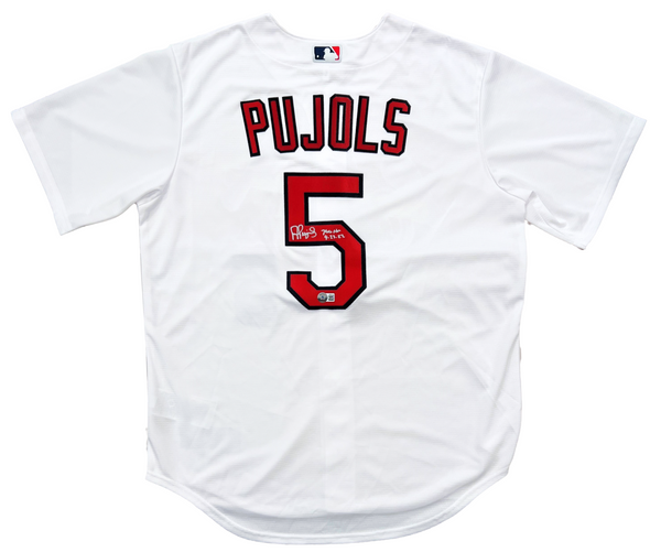 2000's ST LOUIS CARDINALS PUJOLS #5 NIKE JERSEY Y - Classic American Sports