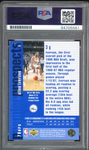 1996 SP #141 Allen Iverson RC Rookie On Card Blue Ink PSA/DNA Auto GEM MINT 10