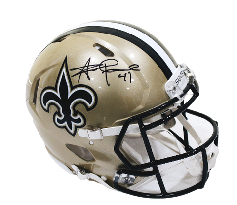 Alvin Kamara New Orleans Saints Signed Full Size Authentic Speed Helmet BAS