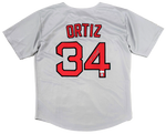 David Ortiz Boston Red Sox Signed Authentic Majestic Gray Jersey BAS/Papi Holo