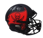 Rob Gronkowski Tampa Bay Buccaneers Signed Replica Eclipse Helmet JSA