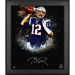 Tom Brady New England Patriots Signed Framed 20x24 Photo In Focus Fanatics