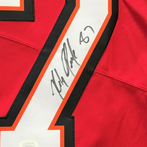 Rob Gronkowski Tampa Bay Buccaneers Signed Red Home Nike Limited Jerse –  Diamond Legends Online