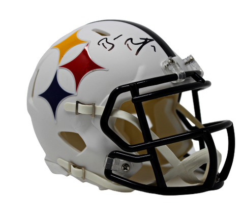 Ben Roethlisberger Pittsburgh Steelers Signed Authentic AMP Mini Helmet Fanatics