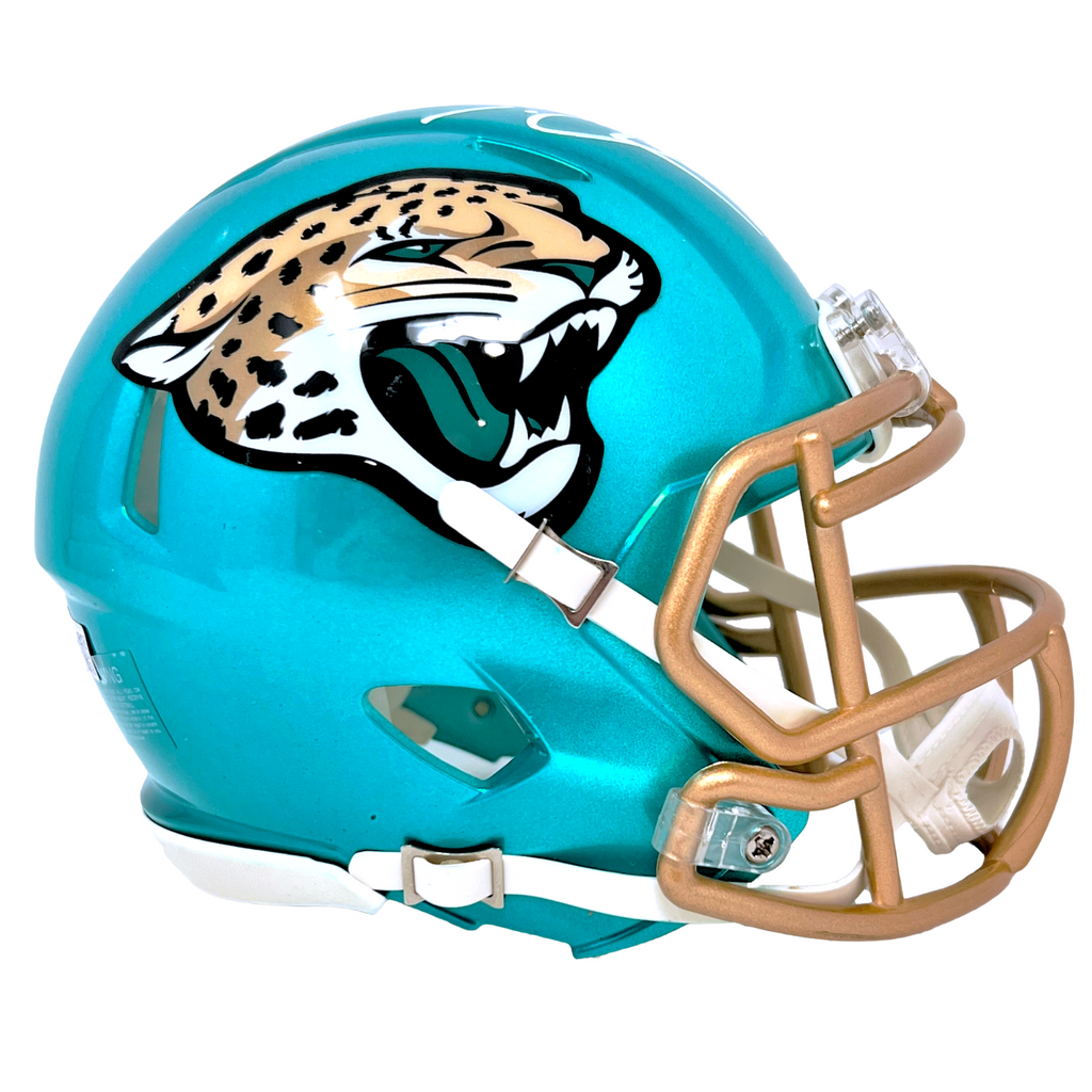 Trevor Lawrence Autographed Jacksonville Jaguars Mini Helmet - Fanatics