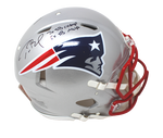 Tom Brady Patriots Signed Speed Authentic Helmet 7x SB Champ/5x SB MVP Fanatics