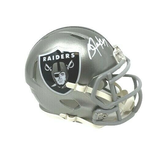 Bo Jackson Autographed Raiders Mini Helmet