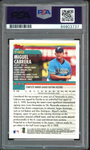 2000 Topps Traded T40 Miguel Cabrera RC Marlins On Card PSA/DNA Auto GEM MINT 10