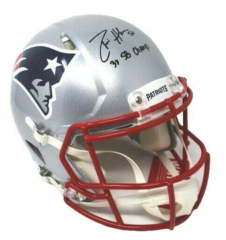 Donta Hightower New England Patriots Signed Speed Authentic 3x SB Ins Helmet JSA