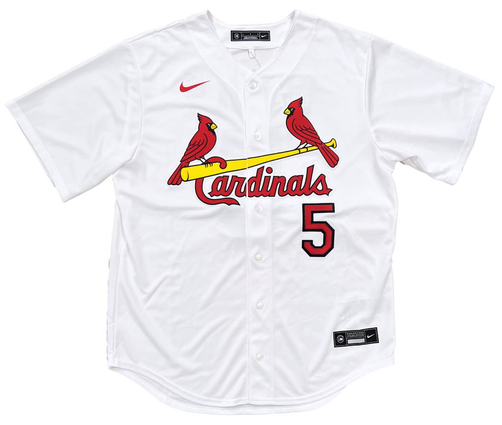 2000's ST LOUIS CARDINALS PUJOLS #5 NIKE JERSEY Y - Classic American Sports