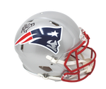 Richard Seymour New England Patriots Signed FS Speed Authentic Helmet Pats