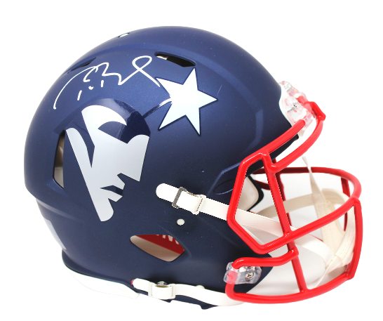 Tom Brady New England Patriots Signed Speed Authentic Helmet Fanatics –  Diamond Legends Online