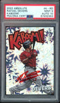 2022 Panini Absolute KABOOM! #KRD Rafael Devers Red Sox PSA AUTO 10 MINT 9