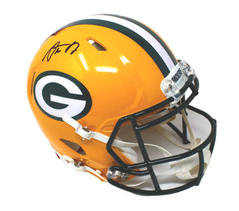 Aaron Rodgers Green Bay Packers Signed Speed Authentic Helmet Fanatics