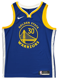 Stephen Curry Golden State Warriors Signed Blue NBA Swingman Nike Jersey PSA