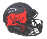 Antonio Brown Tampa Bay Buccaneers Signed AB+TB=SB Replica FS Eclipse Helmet JSA
