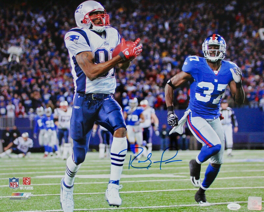 Athlon Sports Randy Moss signed New England Patriots 16x20 Photo Custom  Framed