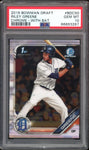 2019 Bowman Draft Chrome #BDC50 Riley Greene Rookie RC Tigers PSA 10 GEM MINT