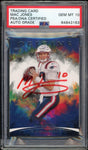 2021 Panini Origins #105 Mac Jones RC Rookie On Card PSA/DNA Auto GEM MINT 10
