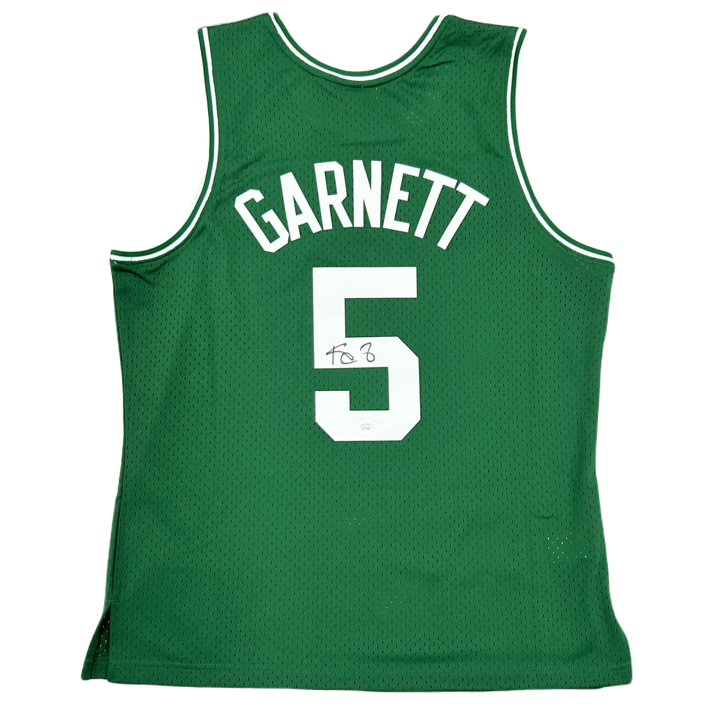 Kevin Garnett Boston Celtics Signed Mitchell & Ness Classics